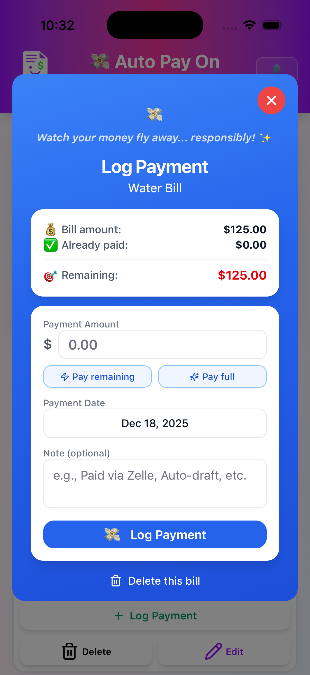 Bill-ie Reports